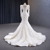 ChicSew Luxurious Lace Appliques Mermaid Wedding Dress