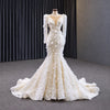 ChicSew Luxurious Lace Appliques Mermaid Wedding Dress