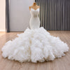 ChicSew Luxurious Mermaid Wedding Dress With Beaded
