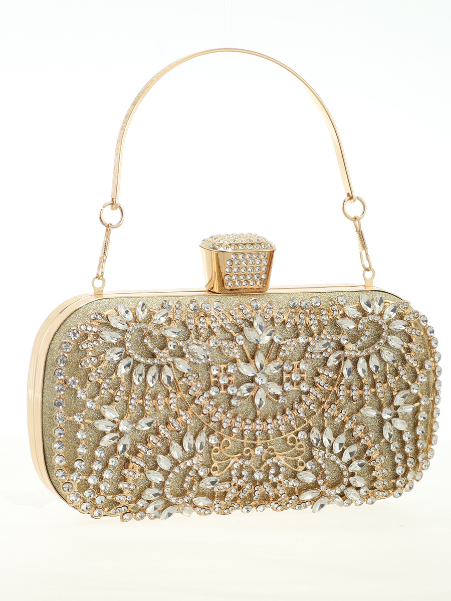 Crystal Evening Clutch Bag Bridal Wedding Purse Rhinestone Party Prom Handbag