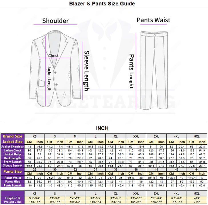 Casual Men's 2 Pieces Houndstooth Peak Lapel Tuxedos (Blazer+Pants) CN469