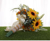 Wedding Flower For The Groom And Bride, Simulated Sunflower Wedding Bouquet, WF02