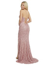 Sexy Sequin Off-Shoulder Side Slit Mermaid  Party Prom Dresses