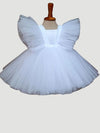 Flower Girl Dresses Sleeveless Tulle Fluffy Kids Evening Gowns For Wedding Party Holy Communion Dresses