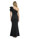 Chicsew Unique One Shoulder Satin Mother Of The Groom Dresses With Bow Mermaid Formal Gown