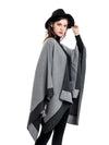 Women's Shawl Wraps Open Front Cape Warm Oversized Shawls for Fall Winter