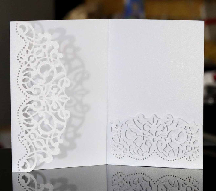 Greeting Card Wedding Invitation Letter,Holiday Hollow Out Invitation, HK-360