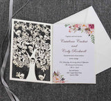 Creative Greeting Card Wedding Invitation Letter,Holiday Hollow Out Invitation, HK-390