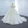 ChicSew Luxurious Off Shoulder A-Line Ball Gown Wedding Dress