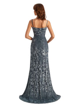 Unique Floral Velvet Winter Bridesmaid Dresses
