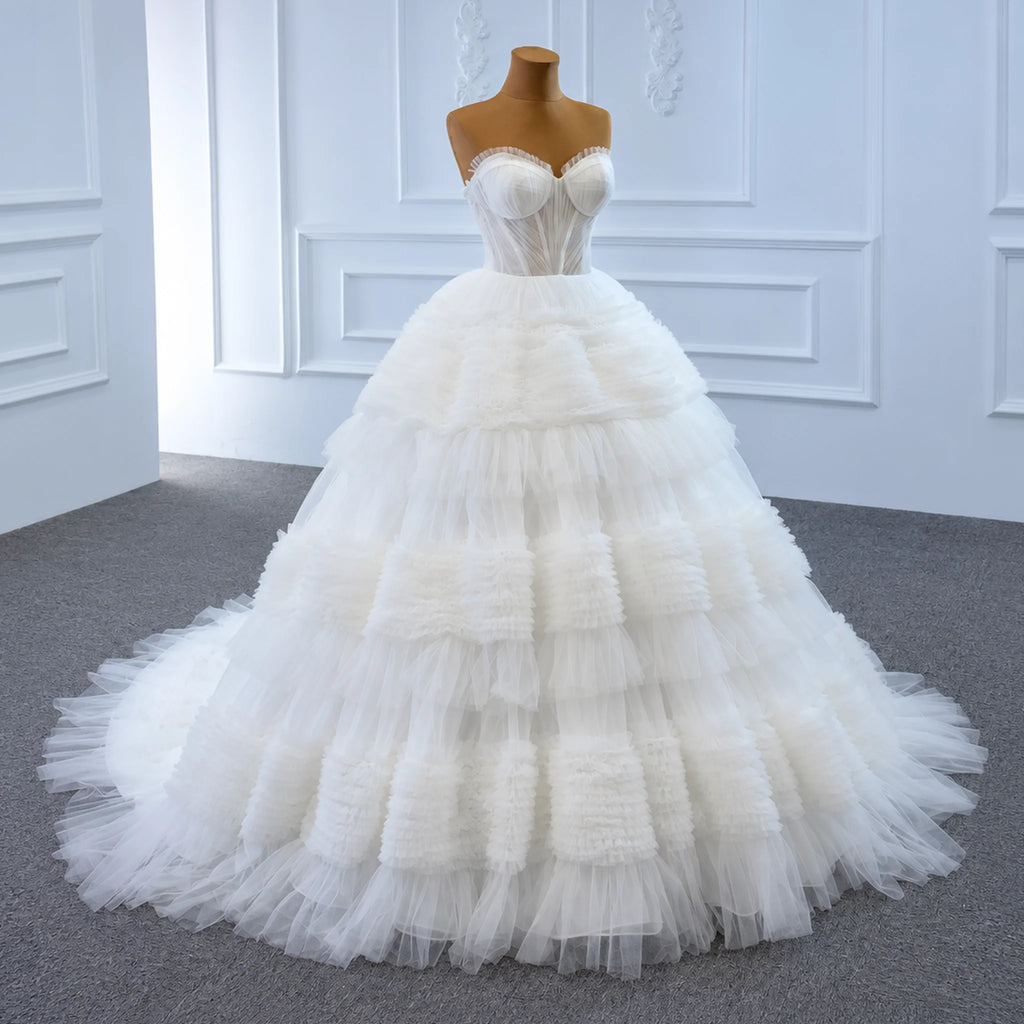 ChicSew Luxurious Sweetheart A-Line Ball Gown Wedding Dress