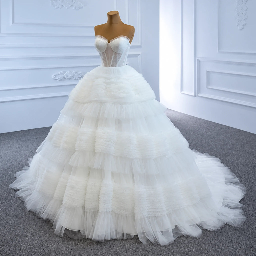 ChicSew Luxurious Sweetheart A-Line Ball Gown Wedding Dress