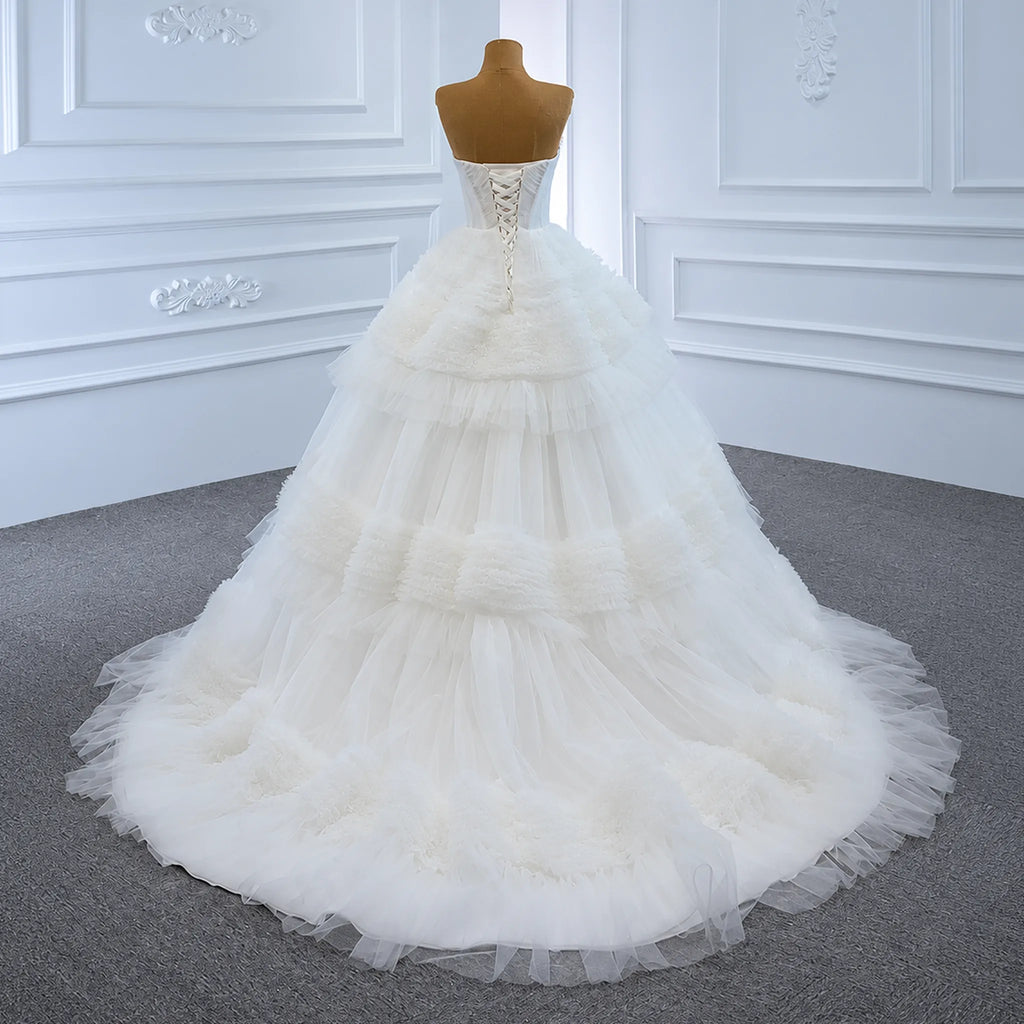 ChicSew Luxurious Sweetheart A-Line Ball Gown Wedding Dress