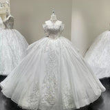 ChicSew Beaded Ball Gown Wedding Dress