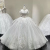 ChicSew Beaded Ball Gown Wedding Dress