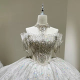 ChicSew Beaded Ball Gown Wedding Dress