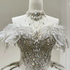 ChicSew Luxurious Rhinestone Ball Gown Wedding Dress