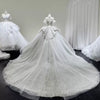 ChicSew Luxurious Rhinestone Ball Gown Wedding Dress