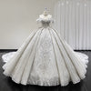 ChicSew Luxurious Rhinestone Ball Gown Wedding Dress