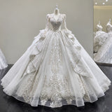 ChicSew Luxurious Lace Appliques Wedding Dress