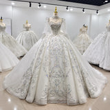 ChicSew Luxurious Illusion Ball Gown Wedding Dress