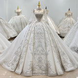 ChicSew Luxurious Illusion Ball Gown Wedding Dress