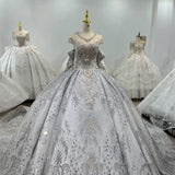 ChicSew Illusion Luxurious Ball Gown Wedding Dress