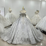 ChicSew Illusion Luxurious Ball Gown Wedding Dress