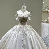 ChicSew Off Shoulder Ball Gown Wedding Dress