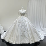 ChicSew Luxurious V-Neck Ball Gown Wedding Dress