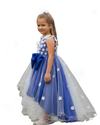 Elegant Luxury Tulle Flower Girls Dress Cupcake Princess Gown for Wedding Tutu Dress