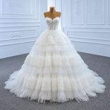 ChicSew Luxurious Sweetheart A-Line Ball Gown Wedding Dress