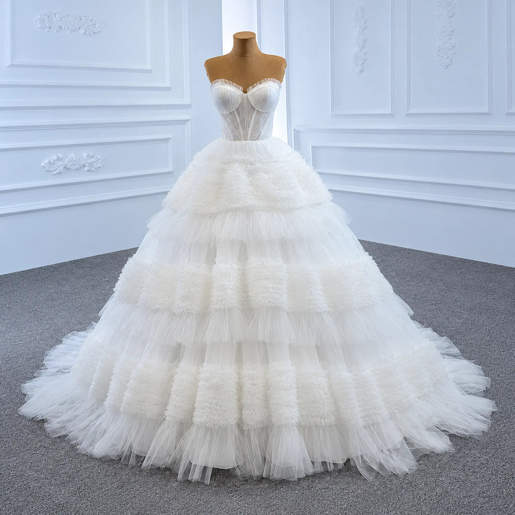 ChicSew Luxurious Sweetheart A-Line Ball Gown Wedding Dress