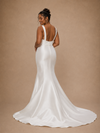 ChicSew Elegant Classy Satin Mermaid Floor-Length Wedding Dress