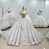 ChicSew Luxurious Rhinestone Wedding Dress