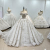ChicSew Luxurious Rhinestone Wedding Dress