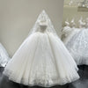 ChicSew Lace Appliques Ball Gown Wedding Dress