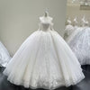 ChicSew Lace Appliques Ball Gown Wedding Dress