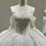 ChicSew Lace Appliques Ball Gown Wedding Dress