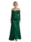 Glamorous One Shoulder Mermaid Satin Prom Dress With Ballgown Silhouette
