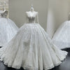 ChicSew V-Neck Long Sleeves Ball Gown Wedding Dress