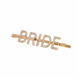 Letter Pearl Grab Clip Elegant Diamond Clip Large Hair Accessories CN397