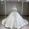 ChicSew Luxurious Satin Rhinestone Ball Gown Wedding Dress