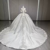 ChicSew Luxurious Satin Rhinestone Ball Gown Wedding Dress