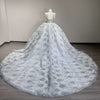 ChicSew Luxurious Rhinestone Ball Gown Wedding Dress