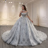 ChicSew Luxurious Rhinestone Ball Gown Wedding Dress