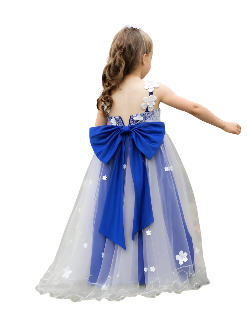 Elegant Luxury Tulle Flower Girls Dress Cupcake Princess Gown for Wedding Tutu Dress