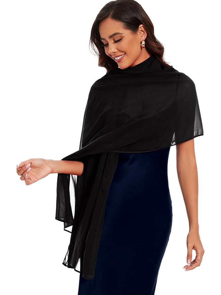 Elegant Chiffon Half Sleeves Off-Shoulder Knee Length Short Mother of The Bride Dresses - ChicSew Elegant Chiffon Half Sleeves Off-Shoulder Knee Length Short Mother of The Bride Dresses - ChicSew