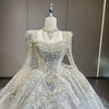 ChicSew Luxurious Sequin Rhinestone Wedding Dress