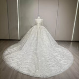 ChicSew Luxurious Sequin Rhinestone Wedding Dress